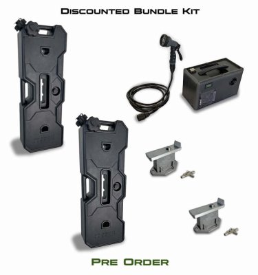 4 Gal Slot Mount Bundle (8 Gal)- Rain Flux